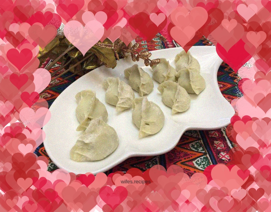 Dumplings stuffed with three delicacies