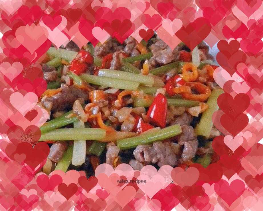 Spicy stir-fried beef