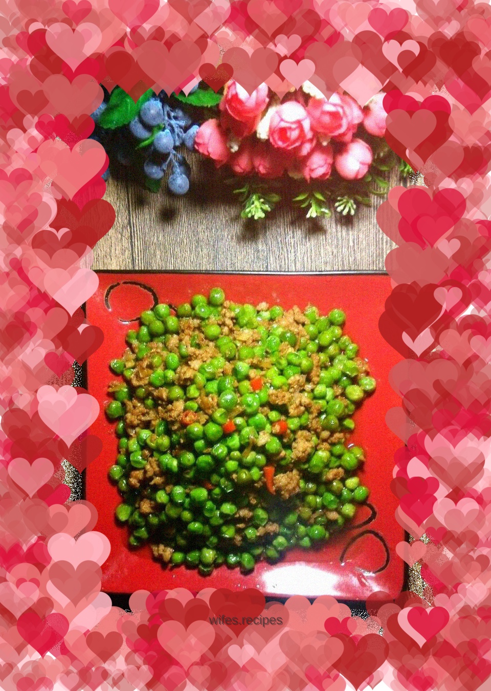 Minced Pork and Peas