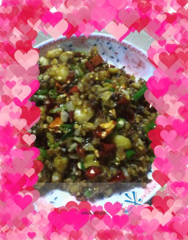 Stir-fried fish with claws