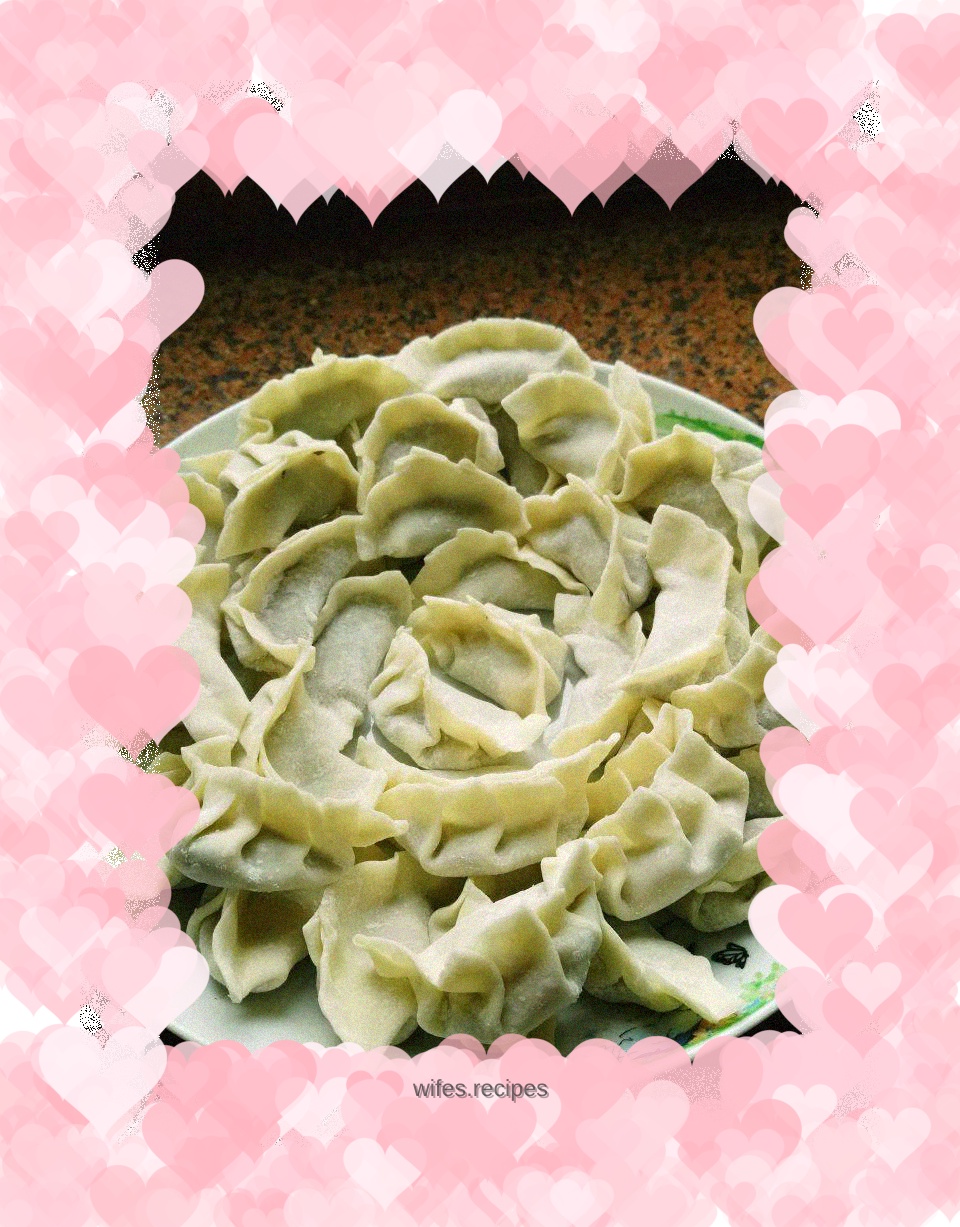 Family handmade dumplings