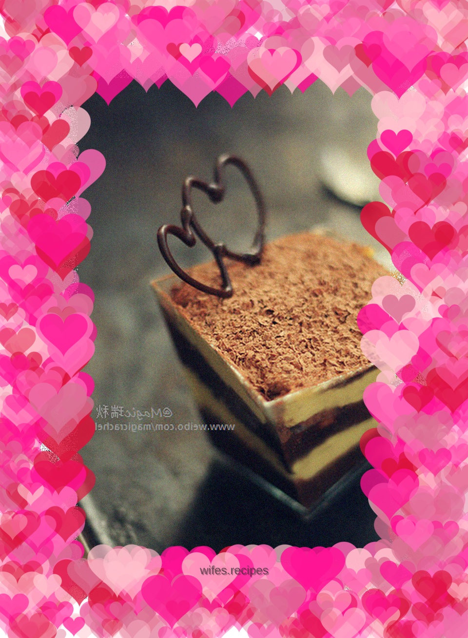 Valentine’s Day Dessert【Chocolate Tiramisu】