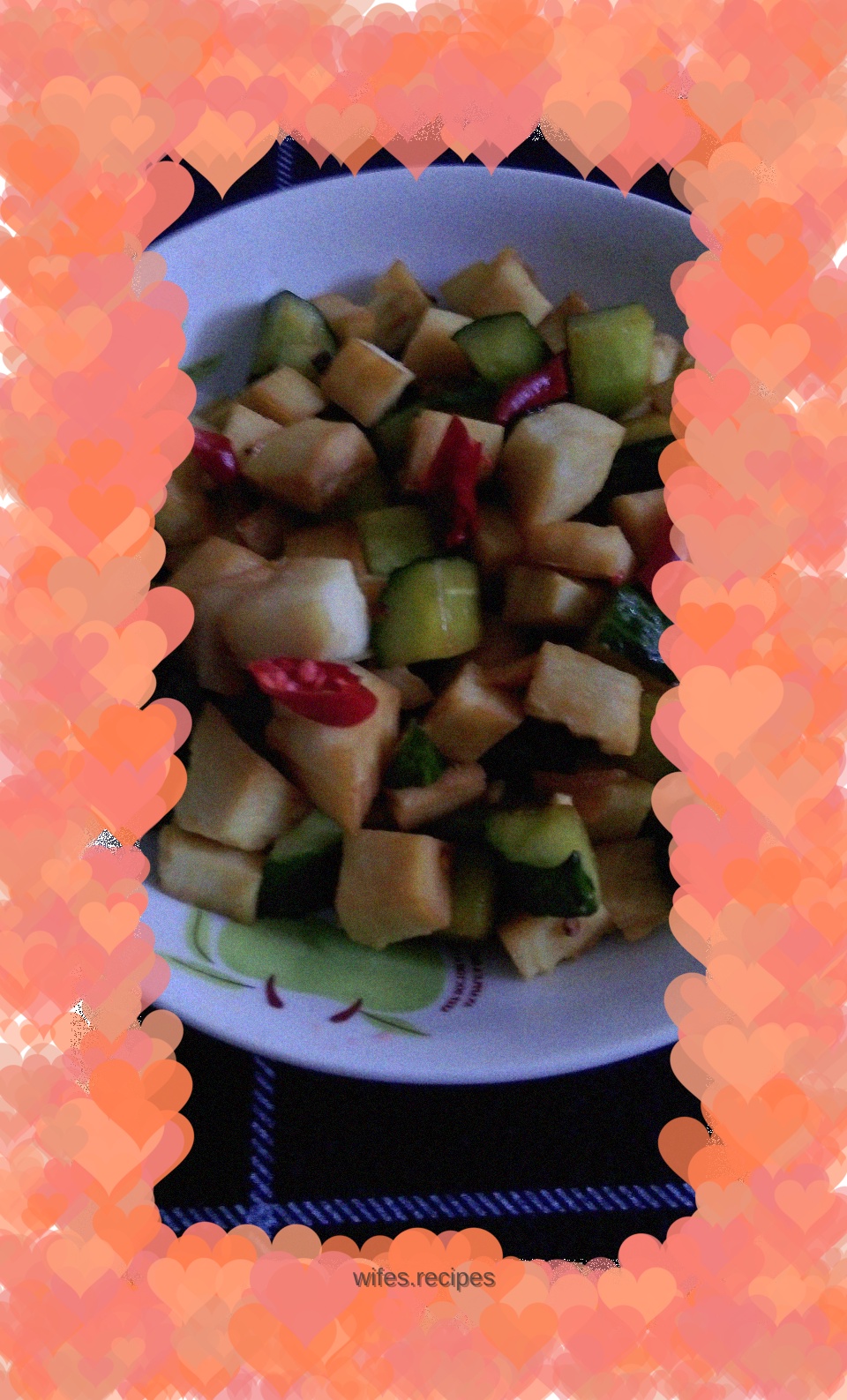 Fried winter bamboo shoots