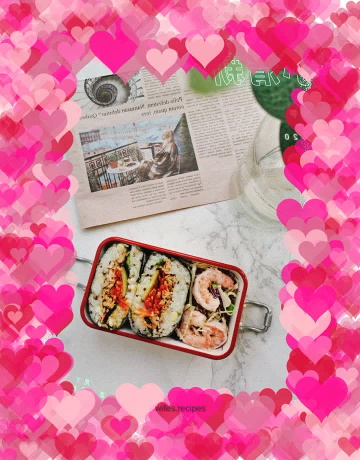 Multigrain Rice Ball Bento