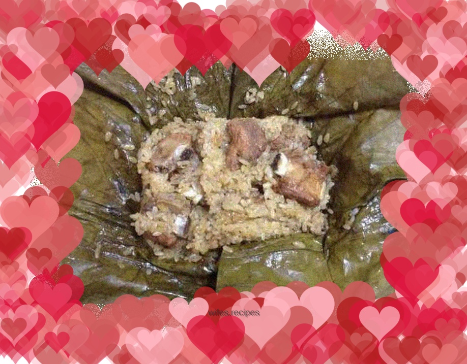 Lotus-flavored glutinous rice short ribs