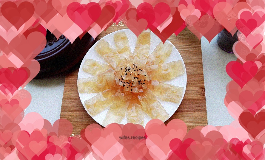 Casserole Crystal Pork Skin Jelly