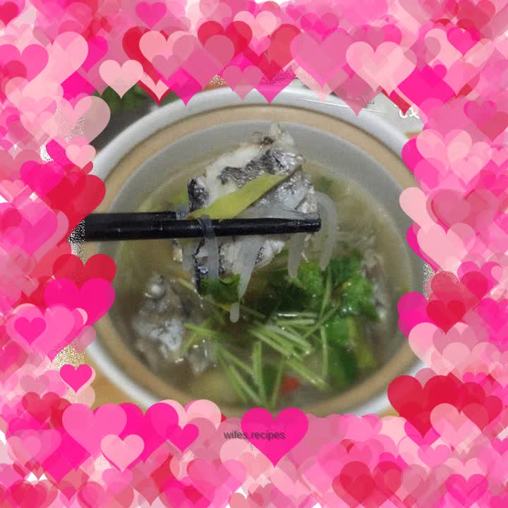 Shredded hairtail and radish soup