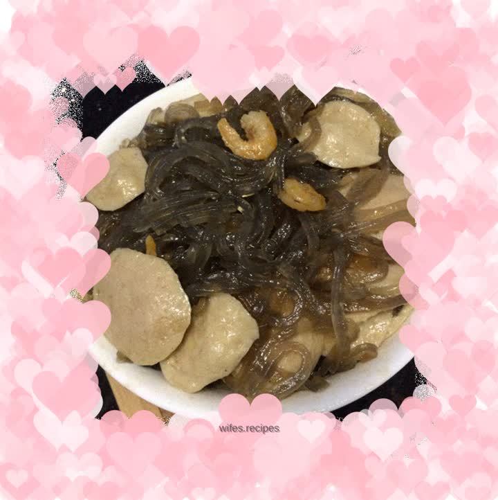 Shrimp and Meatballs with Noodles