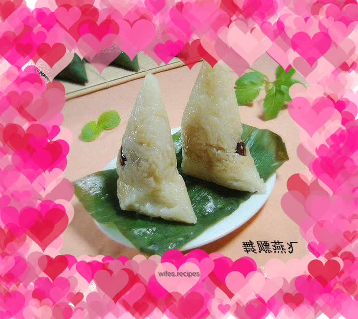 Zongzi Love Dragon Boat Festival-----[Candied Dates and Ox Horn Zongzi]