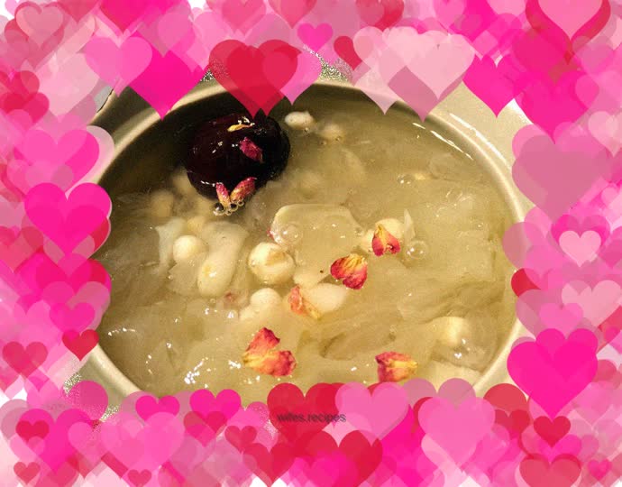 Autumn white lung-moistening dessert