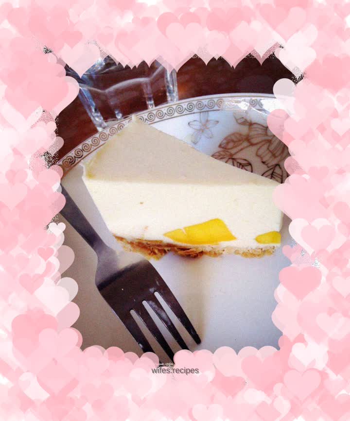 Mango cheesecake