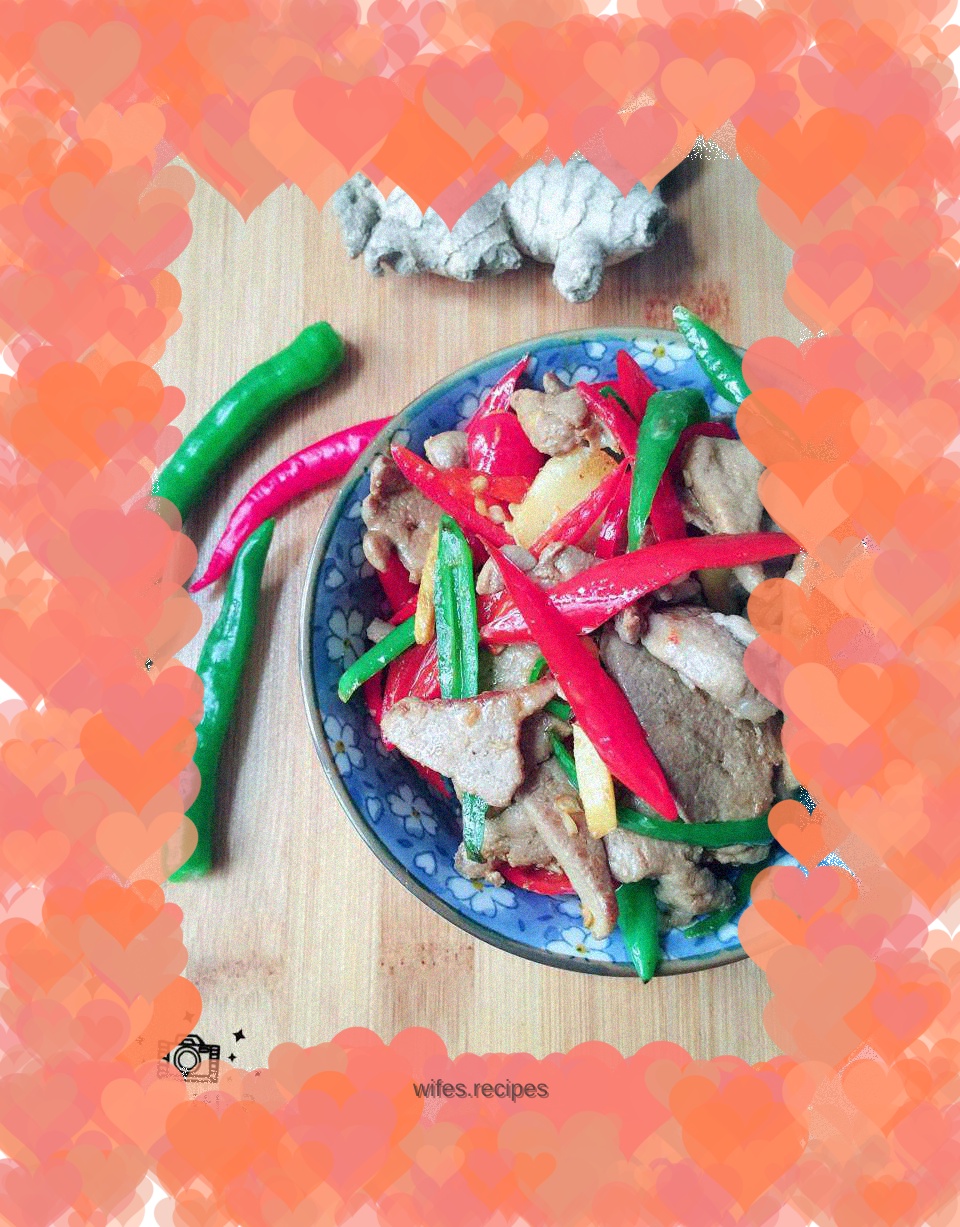 Spicy stir-fried pork liver