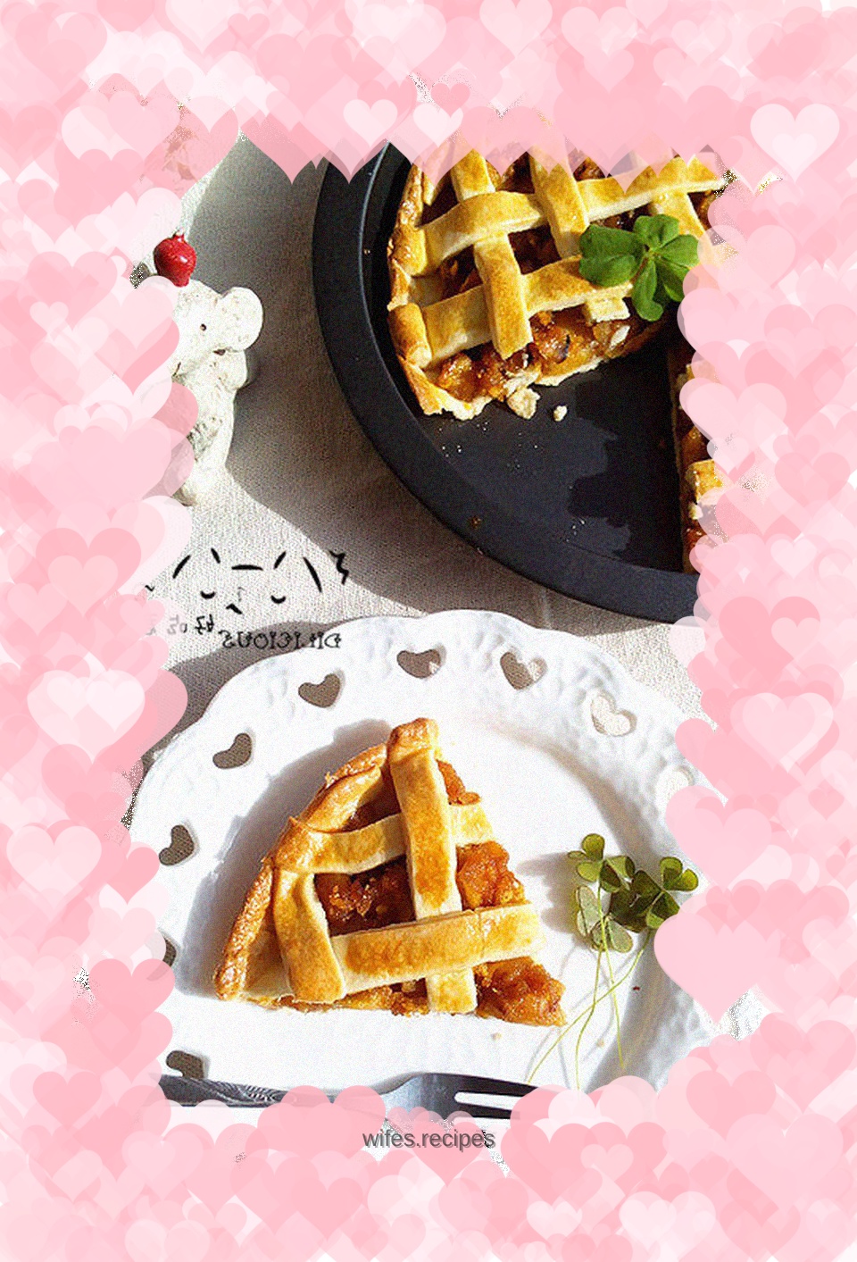 Grid Double Fruit Pie