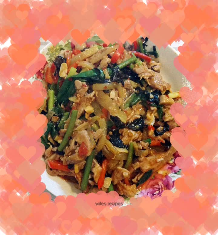 Fish-flavored shredded pork