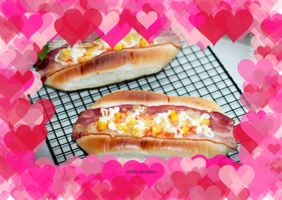 Pizza or Bread Bacon Bread