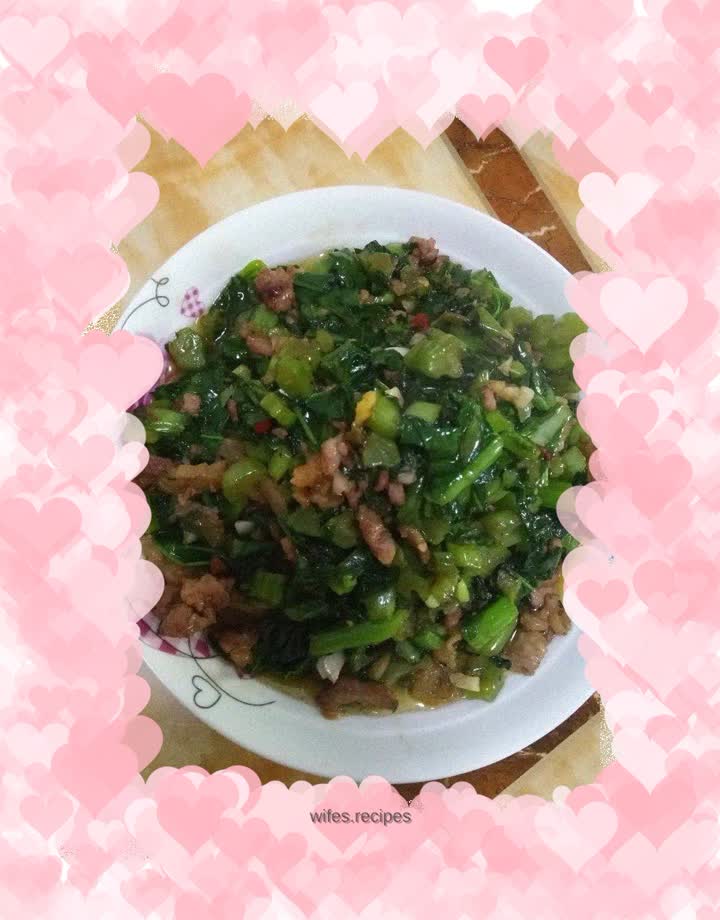 Stir-fried pork with vegetables