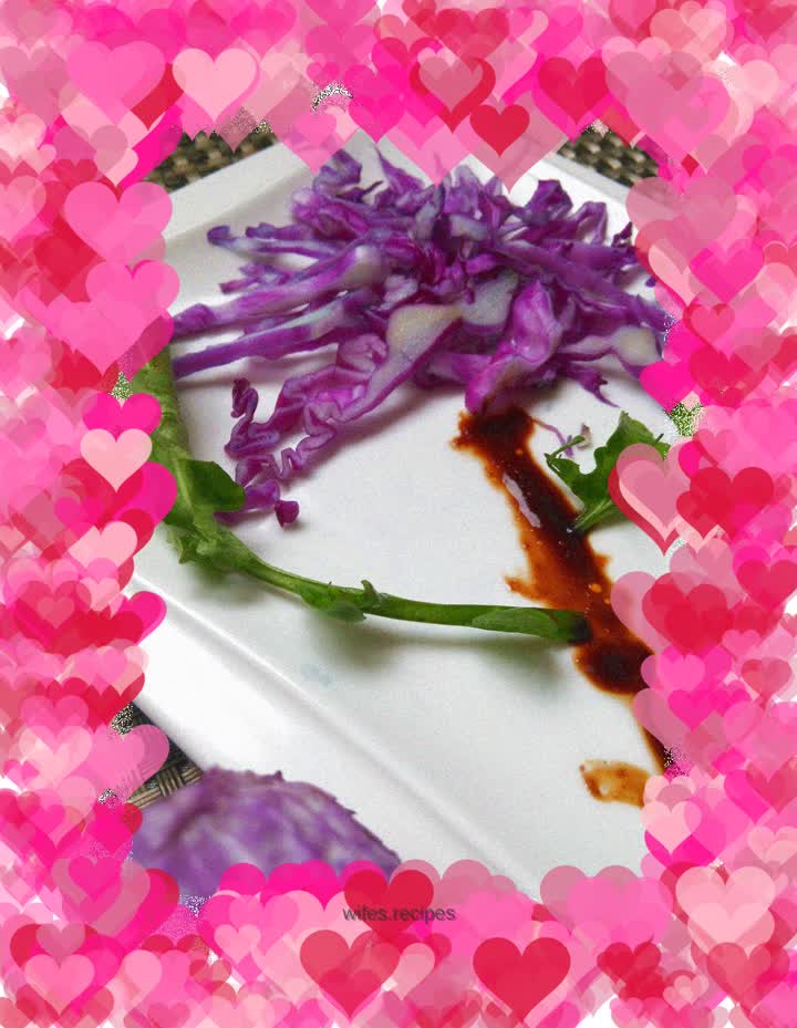 Purple Cabbage Salad