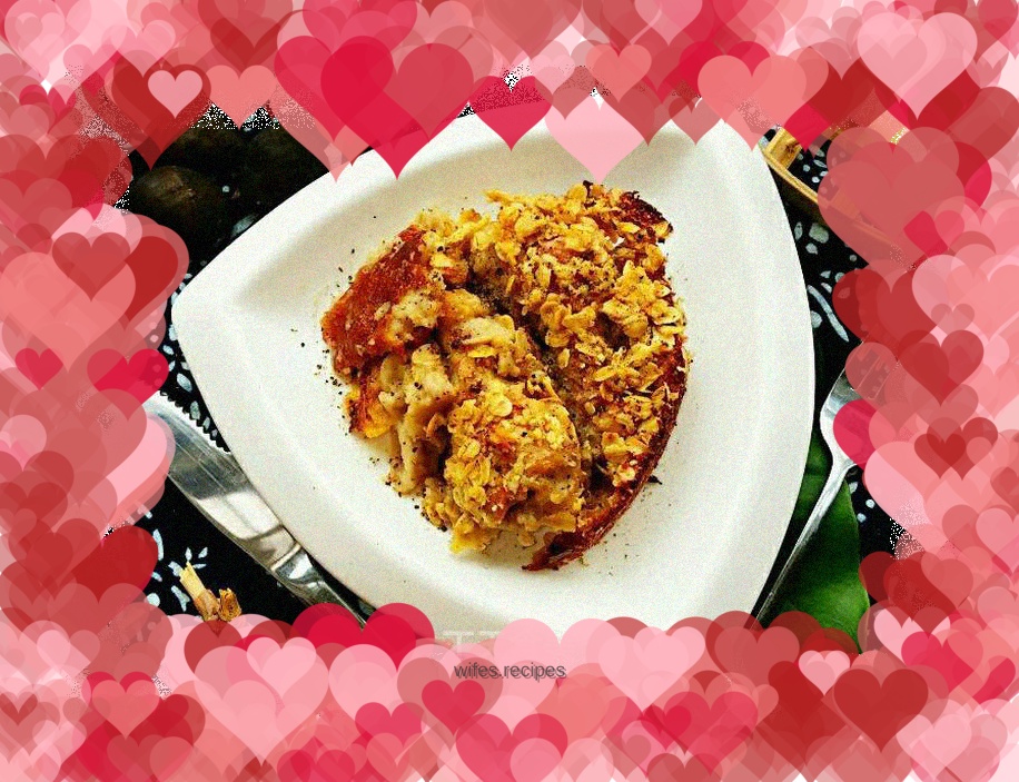 Oatmeal wing mashed potatoes