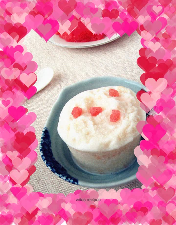 Cantaloupe milk ice cream