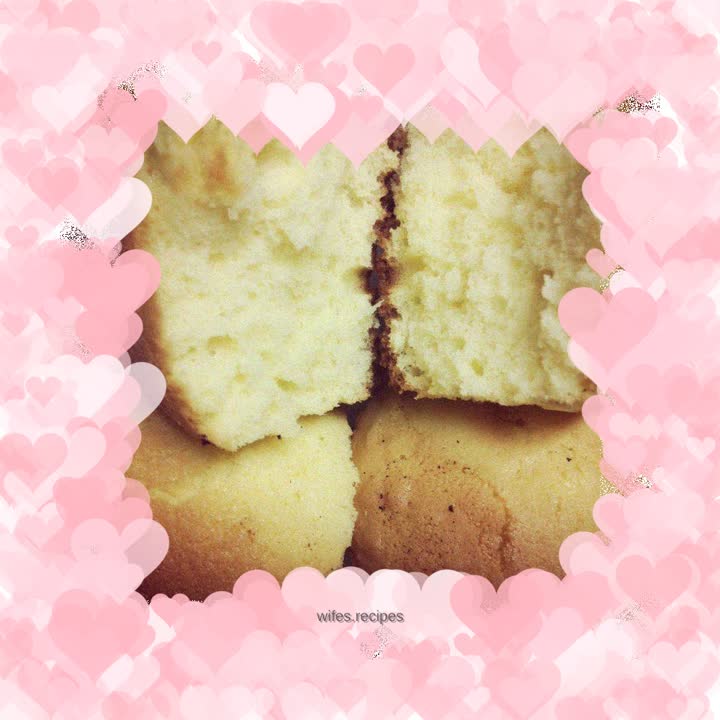 Waterless Sponge Honey Chicken Cake