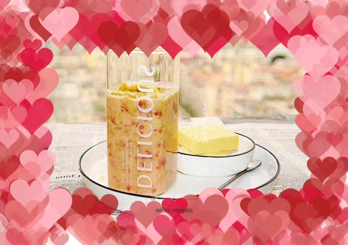 Cherry yogurt smoothie