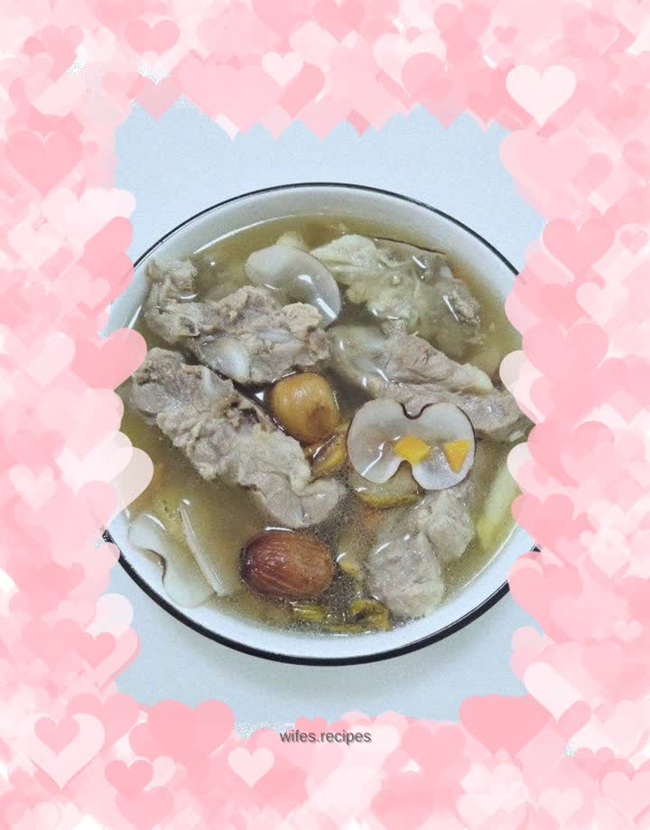 Dendrobium bone sweet soup