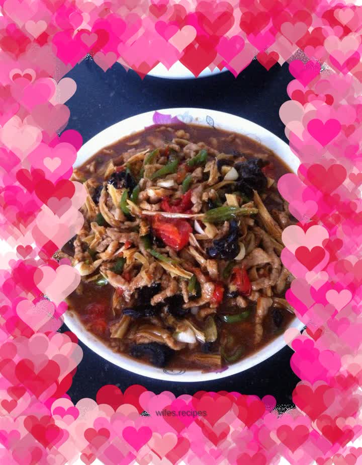 New version of fish-flavored shredded pork