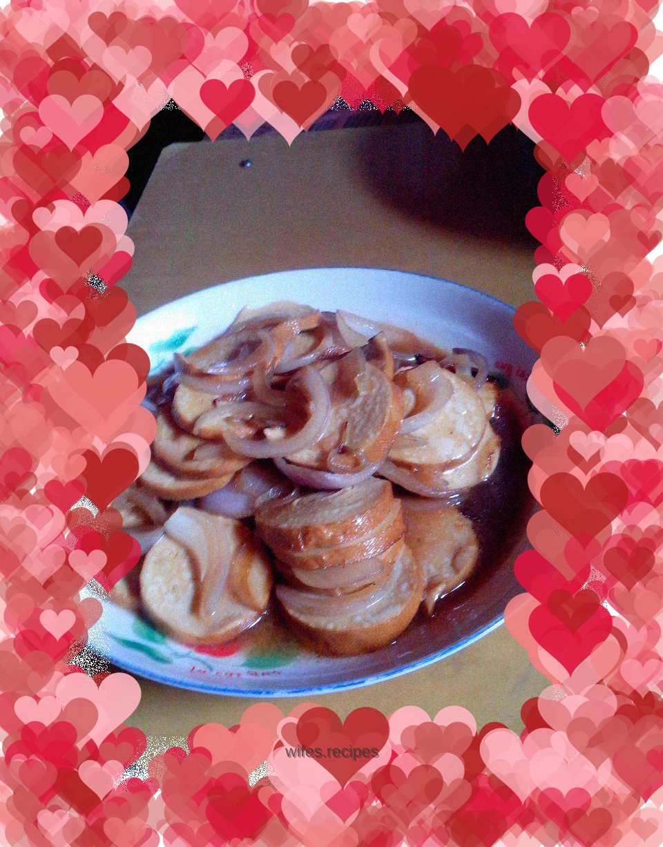 Vegetarian dishes that are more delicious than meat (fried vegetarian chicken with onions)