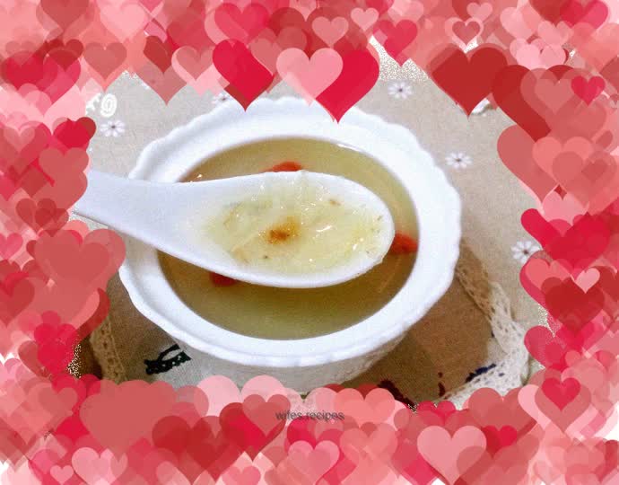 Rock Sugar Osmanthus Lily Soup