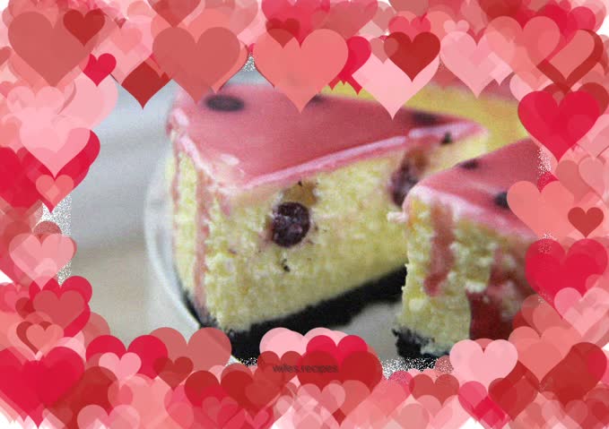 [Tomato Recipe] Blueberry Cheesecake - Delicious blueberry cheese is invincible