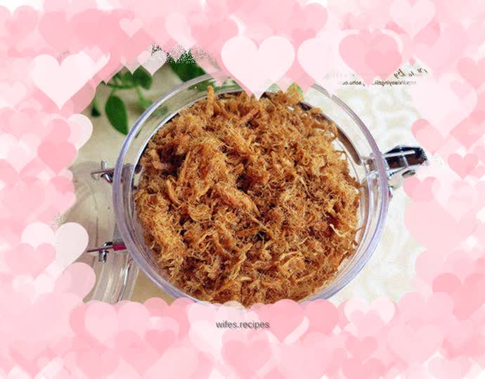 Make delicious cheese and meat floss in just a few easy steps