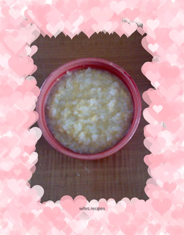 Two rice porridge