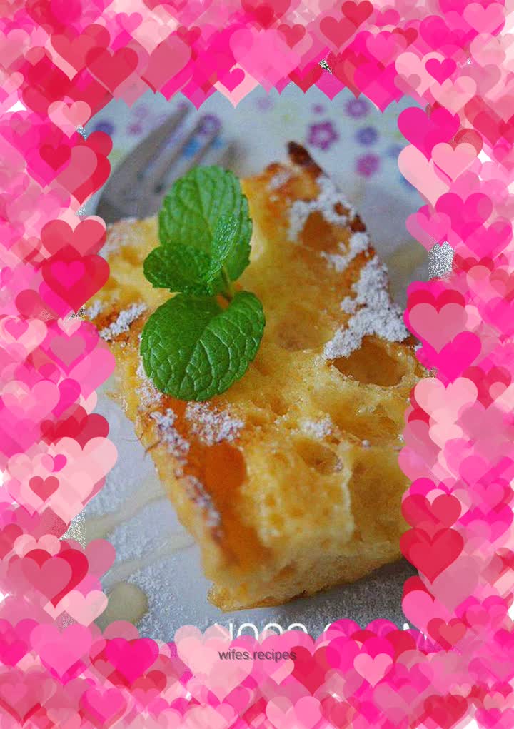 A delicious way to eat leftover bread---Egg and milk fried baguette