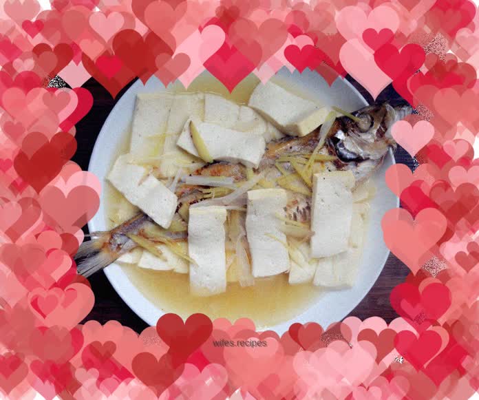 Steamed Tofu with Salted Fish