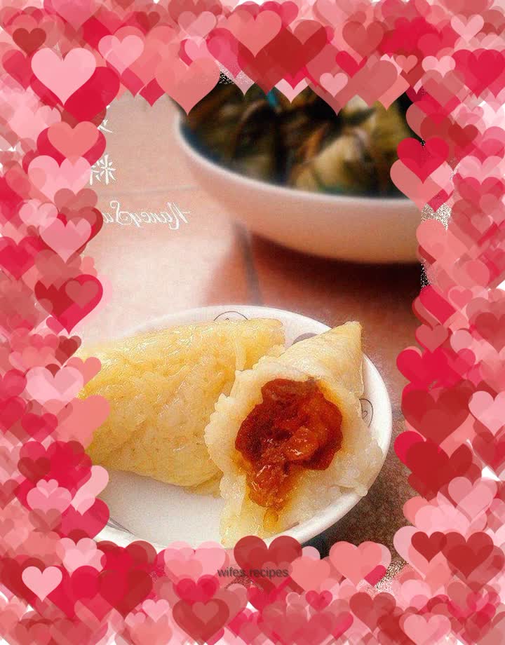 The fragrance of Dragon Boat Festival - candied date rice dumplings