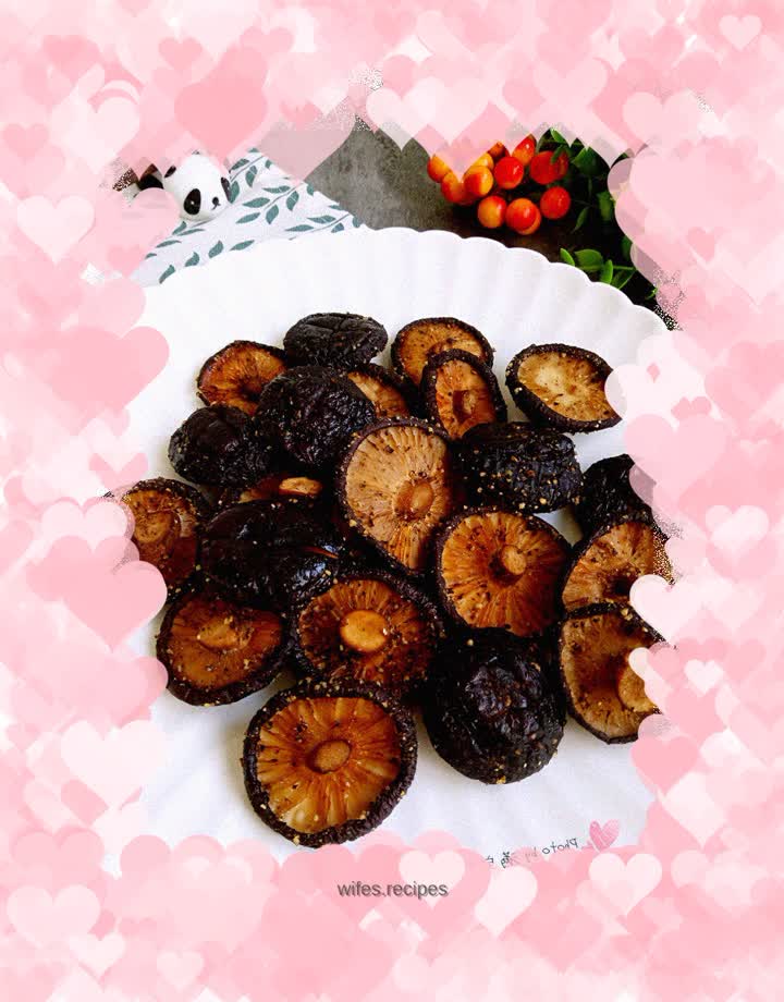 Grilled Mushrooms with Salt and Pepper