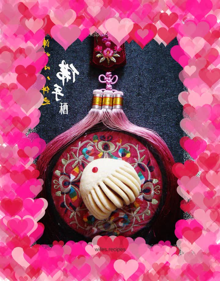 Jinwei Xiaoba Dim Sum - Bergamot Cake (halal and edible)