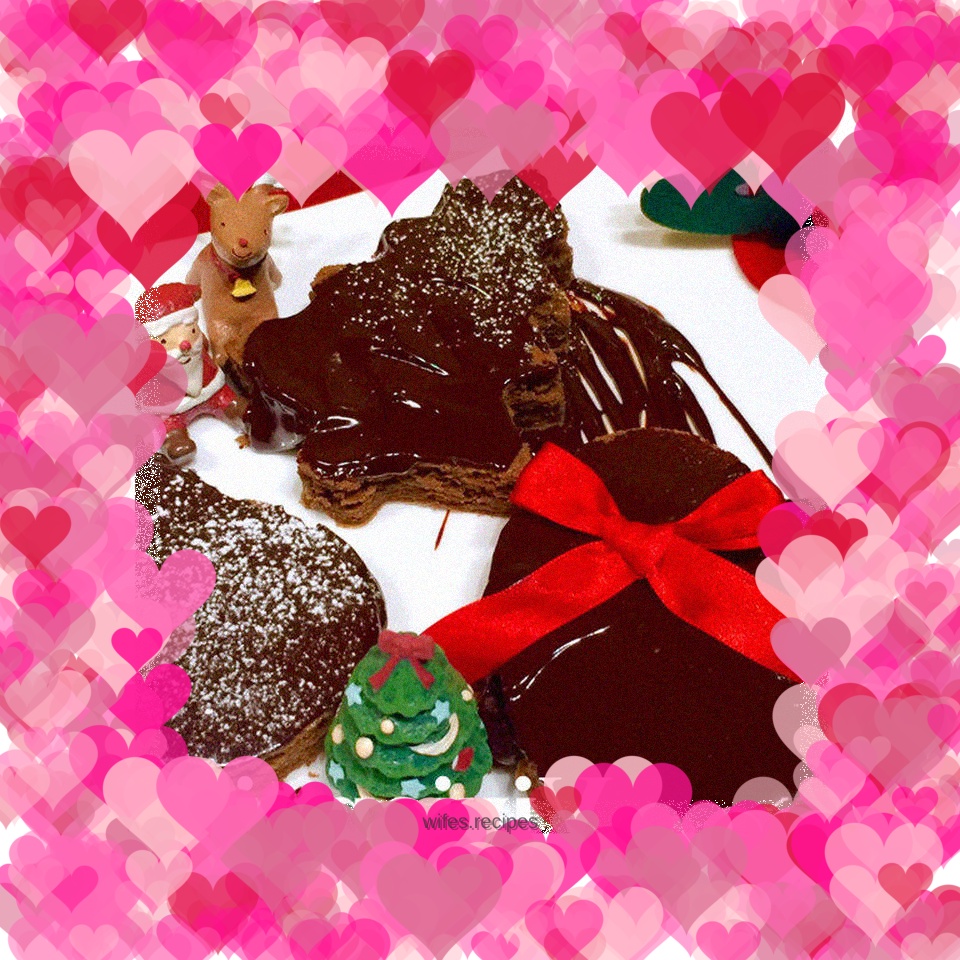 Christmas gingerbread cakes