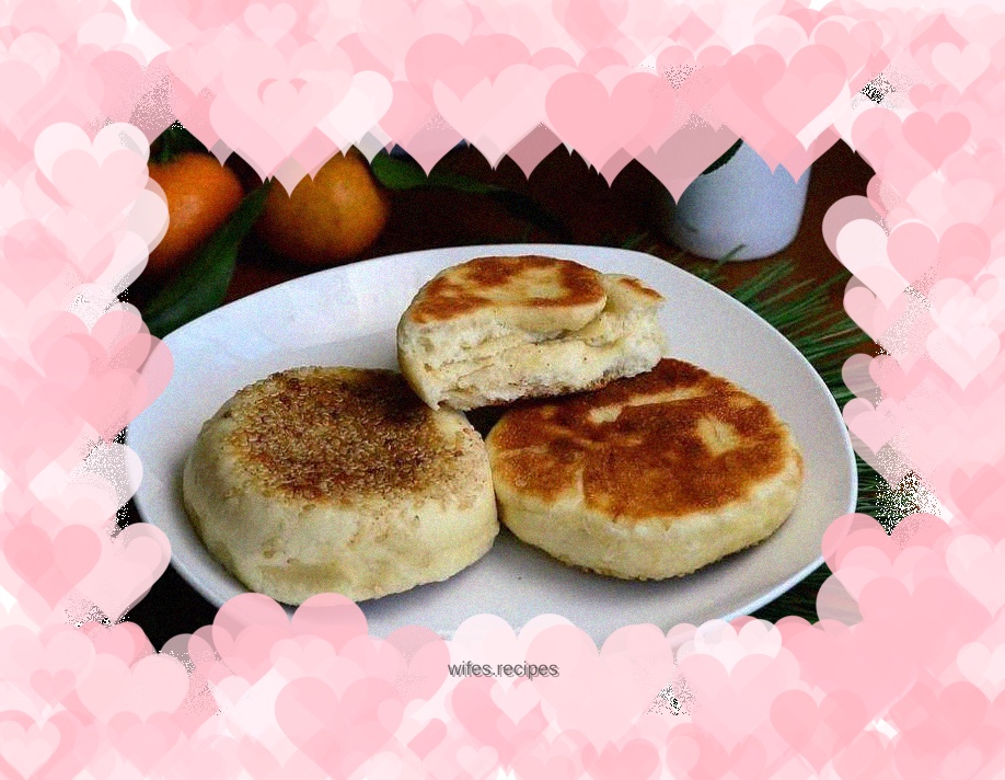 Baked pastry pancakes