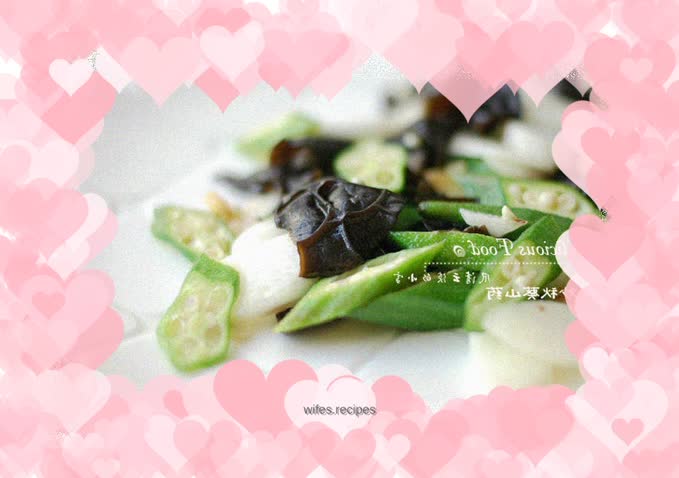 A refreshing dish to clear the lungs in spring: stir-fried okra and yam