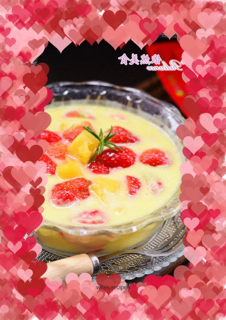 Pineapple Mayo Sauce Strawberry