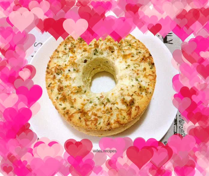 Green onion golden cake