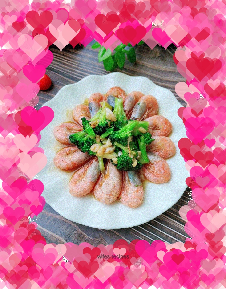Garlic Prawns and Broccoli
