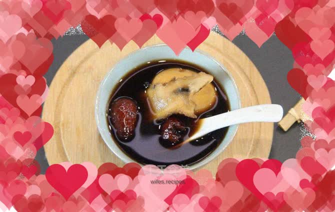 Effects of angelica, egg, brown sugar water