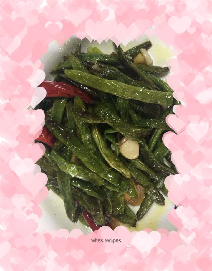 Stir-fried green beans