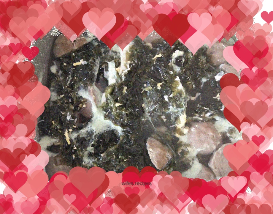 Beef Balls, Seaweed and Egg Soup