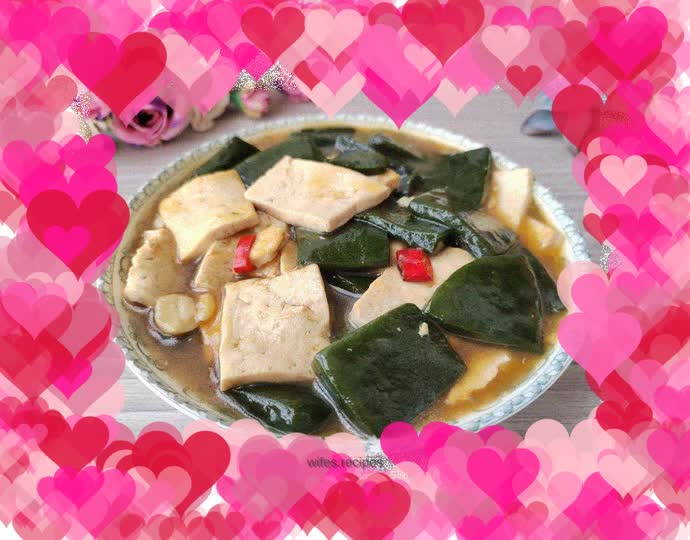 Two-color tofu