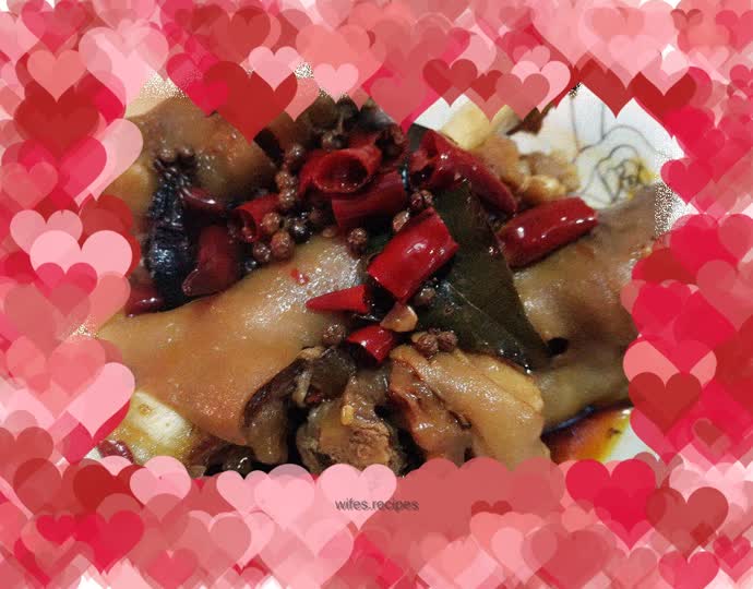 The New Year’s flavor from my hometown—spicy sheep’s trotters