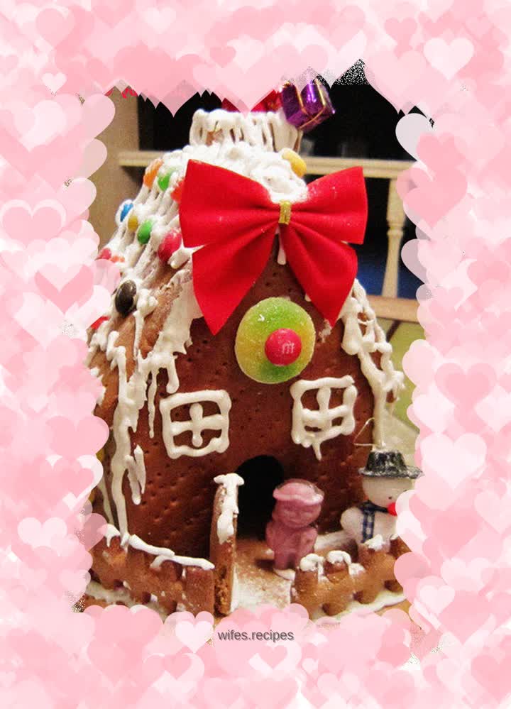 Give him an edible house for Christmas---a gingerbread house