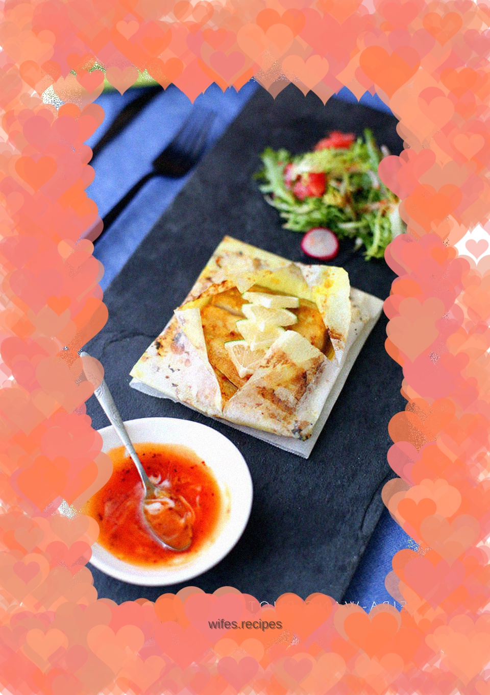 Grilled fish with Thai spices